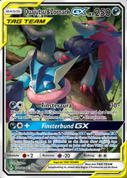 Kräfte im Einklang 201/214 Quajutsu & Zoroark TAG TEAM GX