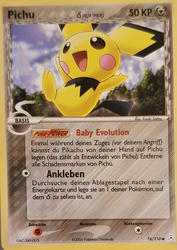 EX Holon Phantoms 76/110 Pichu δ