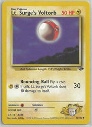 Gym Challenge 86/132 Lt. Surge's Voltorb
