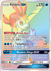 Bund der Gleichgesinnten 240/236 Keldeo GX