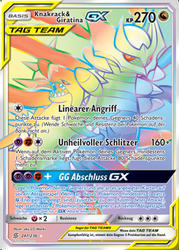 Bund der Gleichgesinnten 247/236 Knakrack & Giratina TAG TEAM GX