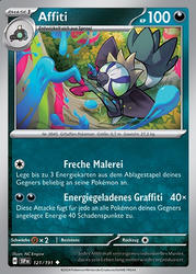 Stürmische Funken 121/191 Affiti