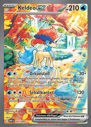 Weiße Flammen 167/086 Keldeo ex