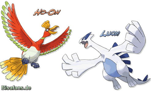 Lugia und Ho-Oh