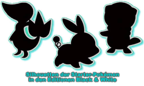 Silhouetten der Starter