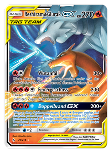 020 Reshiram & Glurak GX