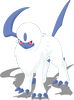 Standard-Pose von Absol