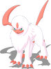 Standard-Pose von Absol