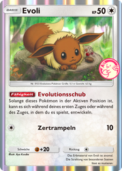Pokémon-Sammelkartenspiel-Pocket 011/P-B Evoli