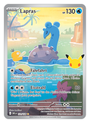 30 Jahre 131/128 Lapras