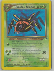 Neo Destiny 17/105 Dunkles Ariados