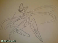 Zeichenkurs Deoxys (Angriffsform) - Schritt 6