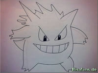 Zeichenkurs Gengar - Schritt 5