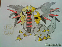 Zeichenkurs Giratina - Schritt 8