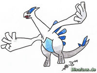 Zeichenkurs Lugia - Schritt 9