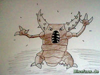 Zeichenkurs Pinsir - Schritt 9