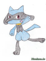 Zeichenkurs Riolu - Schritt 7