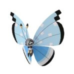 Vivillon Flockenmuster