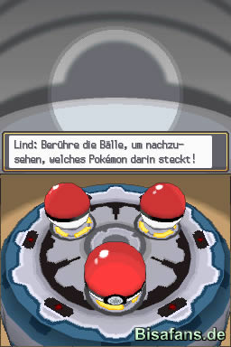  Auswahl des Starter-Pokémon 