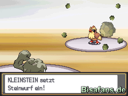 Kleinstein setzt Steinwurf ein!