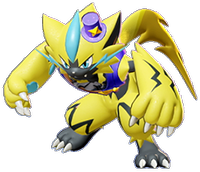 Screenshot von Zeraora mit einem Skin