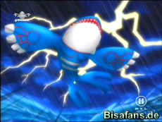 Screenshot von Kyogre