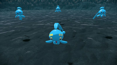 Screenshot zu Manaphy und Phione