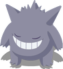 Grinsepose-Pose von Gengar