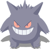 Standard-Pose von Gengar