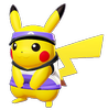 Screenshot von Pikachu mit einem Skin