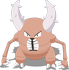 Aufrechtpose-Pose von Pinsir