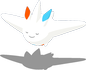 Freiflugpose-Pose von Togekiss