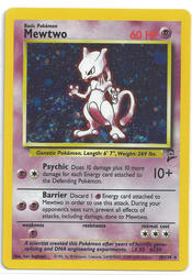 Base Set 2 10/130 Mewtwo