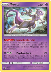 SM Black Star Promos SM214 Mewtu