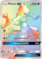 Schimmernde Legenden 76/73 Mewtu GX