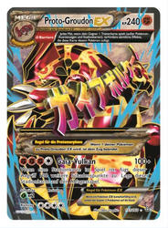 Protoschock 151/160 Proto-Groudon EX