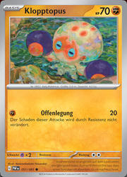 Paldeas Schicksale 051/091 Klopptopus