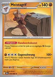 Schwarze Blitze 049/086 Meistagrif