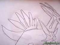 Zeichenkurs Dialga - Schritt 11