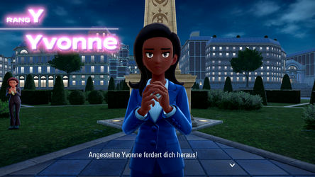 Bild von Angestellte Yvonne beim Z-A Royale in Pokémon-Legenden: Z-A