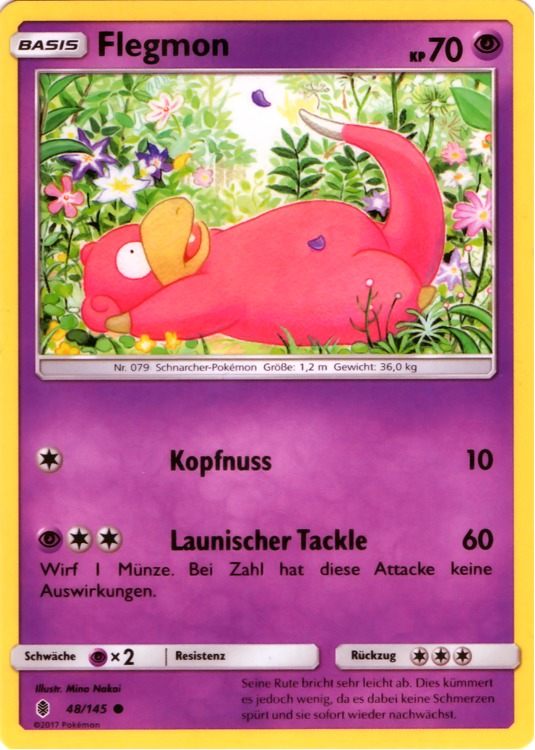 079 — Flegmon im Pokédex — Bisafans.de