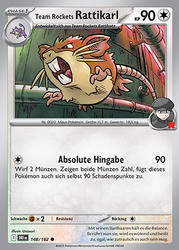 Ewige Rivalen 148/182 Team Rockets Rattikarl