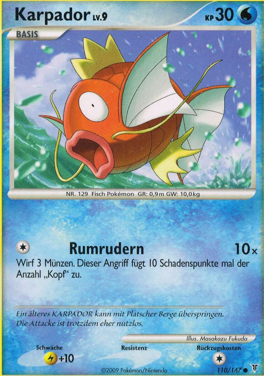 Auf Welchem Level Entwickelt Sich Karpador #129 — Karpador im Pokédex — Bisafans.de