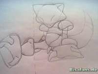 Zeichenkurs Abra - Schritt 7