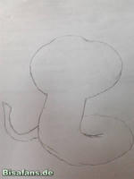 Zeichenkurs Arbok - Schritt 1