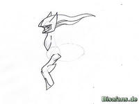 Zeichenkurs Arceus - Schritt 4