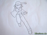 Zeichenkurs Ash - Schritt 9