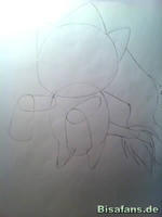 Zeichenkurs Banette - Schritt 4