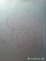 Zeichenkurs Banette - Schritt 7