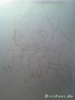 Zeichenkurs Banette - Schritt 9